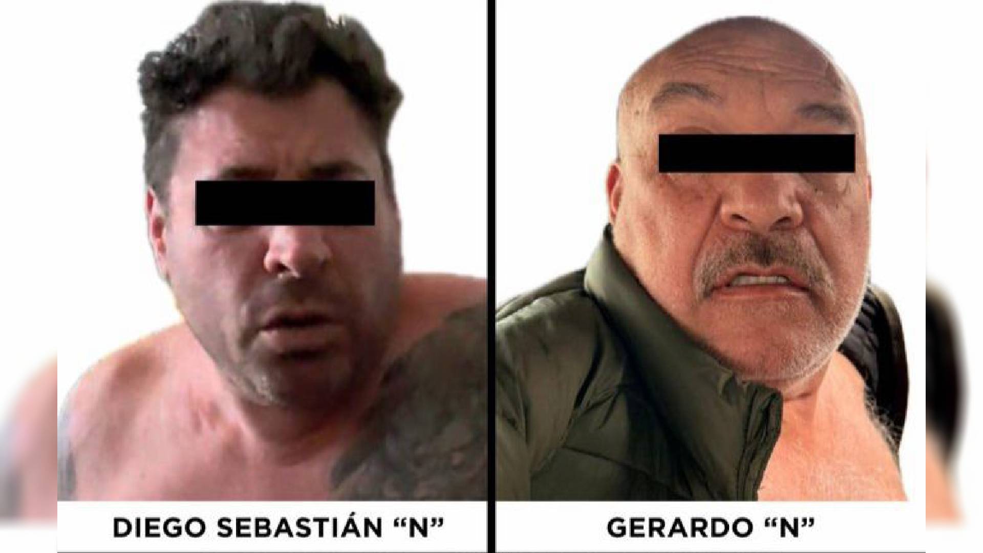 Autoridades de Edomex detuvieron a Diego Sebastián "N" y Gerardo "N", presuntos implicados en el asesinato del tecladista de la banda Camilo Séptimo, Jonatha Meléndez.