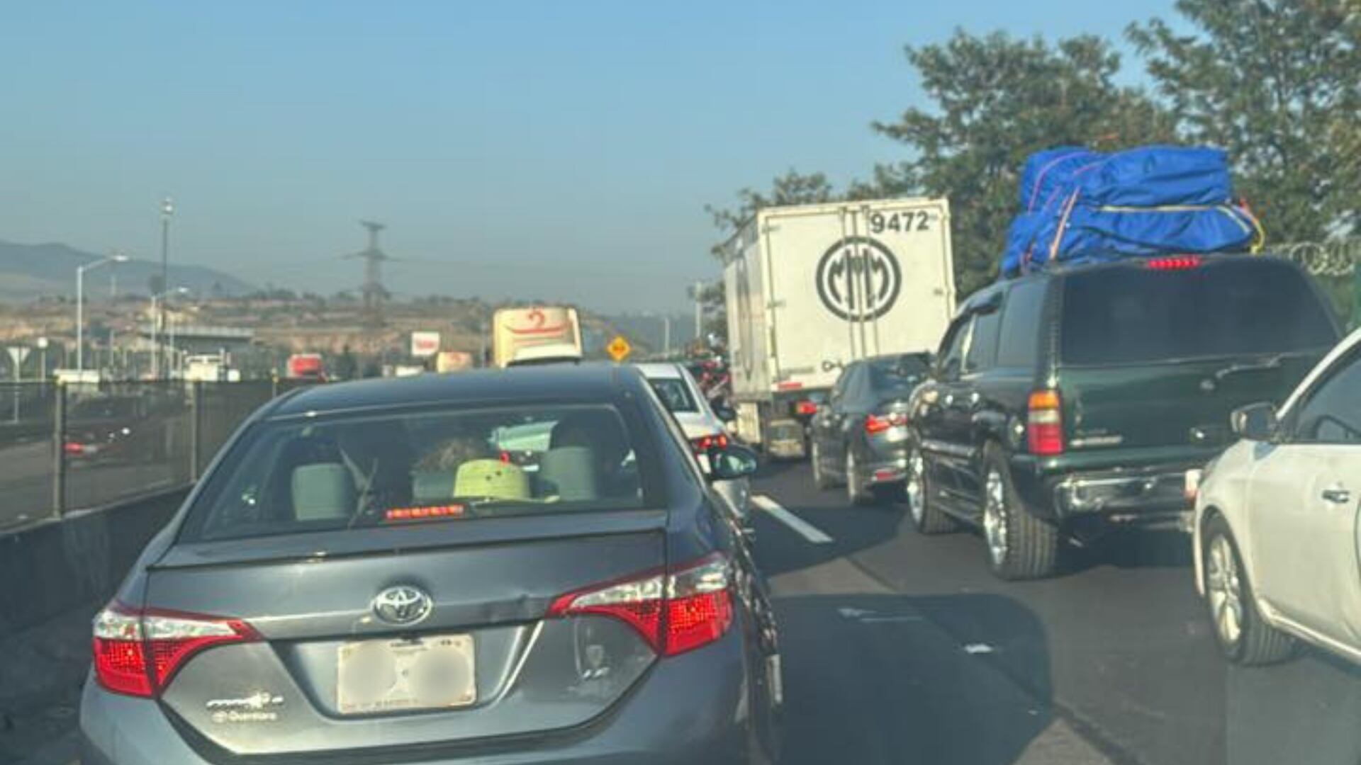 ¿Está despejada? Así se mantiene la carretera 57 este domingo