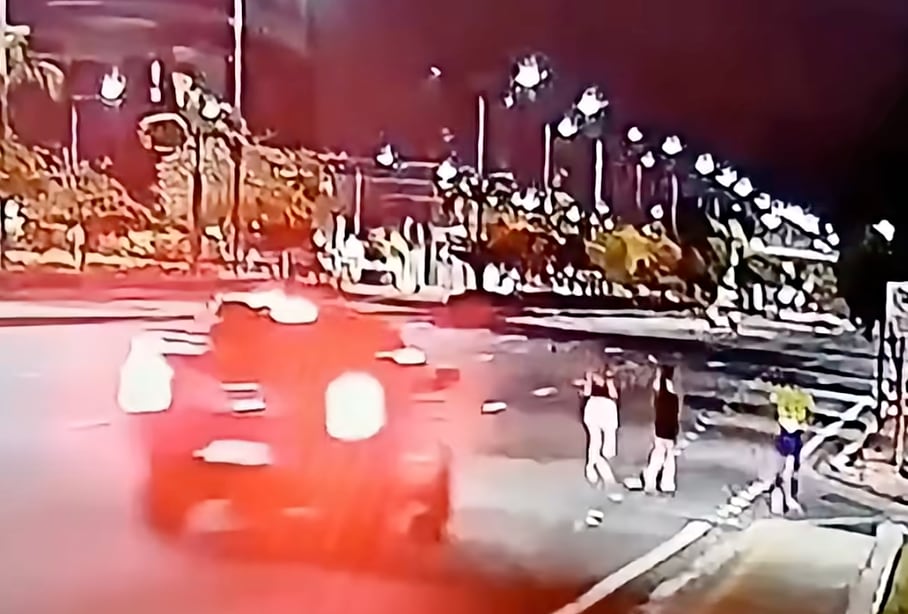 VIDEO SENSIBLE | Mujer muere tras ser atropellada durante una caminata; el responsable huyó
